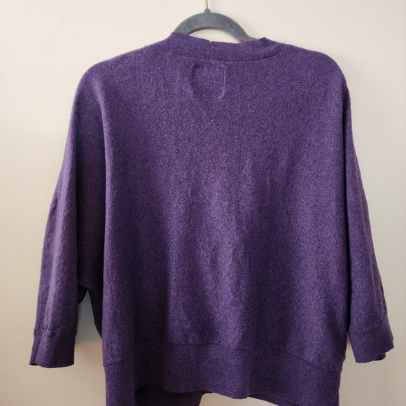 American Eagle Outfitters Rich Purple Cardigan - Picture 3 of 3
